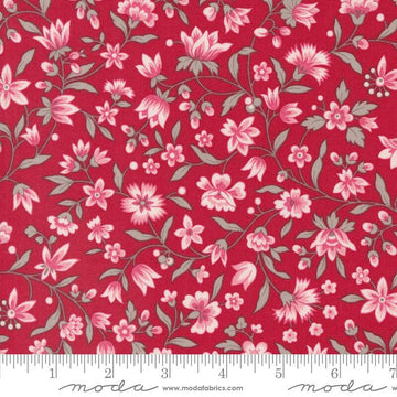 My Summer House Summer Flowers 3041 Rose - Moda Fabrics - Floral Flower - Quilting Cotton Fabric