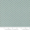 SALE My Summer House Petals 3044 Aqua  - Moda Fabrics - Floral Flowers - Quilting Cotton Fabric