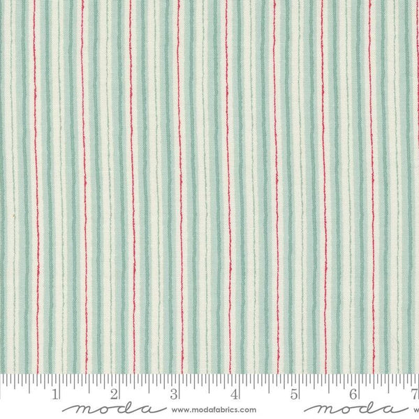 SALE My Summer House Summer Stripe 3047 Aqua - Moda Fabrics - Stripes Striped - Quilting Cotton Fabric