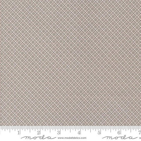 SALE My Summer House Summer Plaid 3048 Stone - Moda Fabrics - Diagonal - Quilting Cotton Fabric