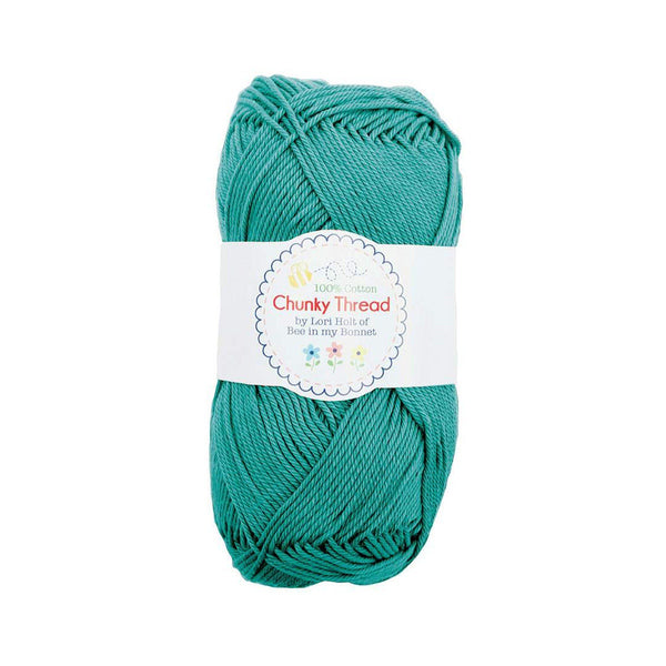 Lori Holt Chunky Thread STCT-32991 Lagoon - Riley Blake - 100% Cotton Sport Weight Yarn - 50 Grams - Approx 140 Yards or 128 Meters