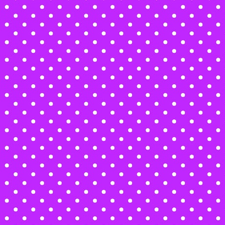 Dots and Stripes and More Brights Mini Dot 28891 V Purple - QT Fabrics - Polka Dots Dotted - Quilting Cotton Fabric