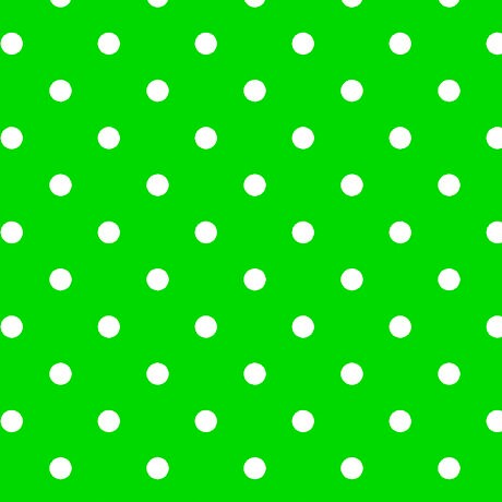 SALE Dots and Stripes and More Brights Small Dot 28892 G Green - QT Fabrics - Polka Dots Dotted - Quilting Cotton Fabric