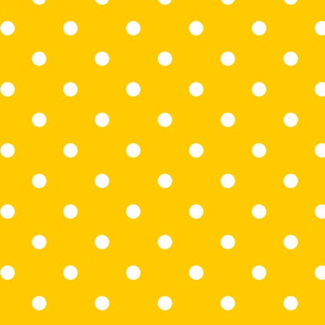 SALE Dots and Stripes and More Brights Small Dot 28892 S Yellow - QT Fabrics - Polka Dots Dotted - Quilting Cotton Fabric