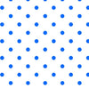 Fat Quarter End of Bolt -CLEARANCE Dots and Stripes and More Brights Small Dot 28892 ZB Blue on White- QT -Polka Dots Dotted-Quilting Cotton