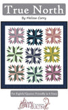 DEAL True North Quilt PATTERN P125 - Melissa Corry - Riley Blake - INSTRUCTIONS Only - Piecing Fat Eighth/Quarter Friendly - 6 Sizes