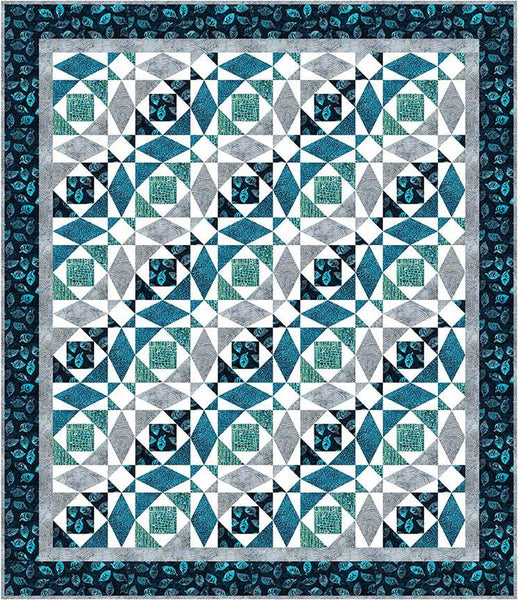 SALE Simple Storm Quilt PATTERN P190 by Snowball Quilt Company - Riley Blake Designs - INSTRUCTIONS Only - Piecing Multiple Sizes