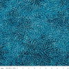 21" End of Bolt - DEAL Batiks Expressions Bayou Blues BTHH Grotto - Riley Blake Designs - Hand-Dyed Tjaps Print - Quilting Cotton
