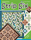 SALE Strip Six Quilt PATTERN Book - Cozy Quilt Designs - Riley Blake - INSTRUCTIONS Only