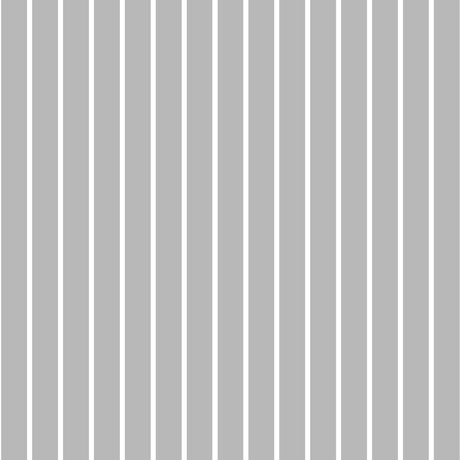 CLEARANCE Dots and Stripes and More Spaced Stripe 28897 K Gray White - QT Fabrics - Stripes Striped - Quilting Cotton Fabric