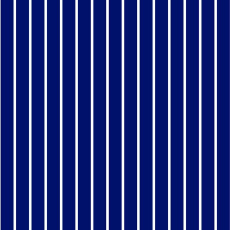 Dots and Stripes and More Spaced Stripe 28897 N Navy White - QT Fabrics - Stripes Striped - Quilting Cotton Fabric