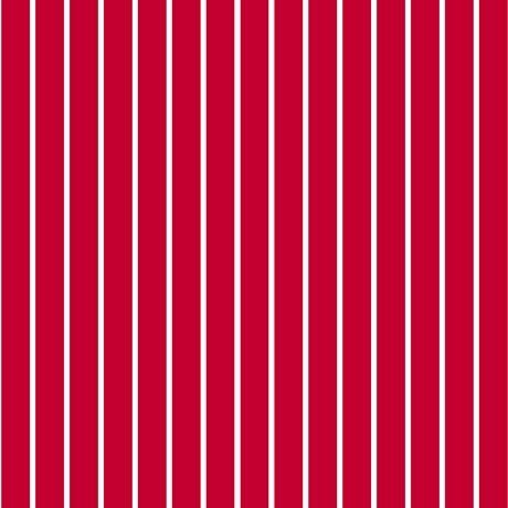 Dots and Stripes and More Spaced Stripe 28897 R Red White - QT Fabrics - Stripes Striped - Quilting Cotton Fabric