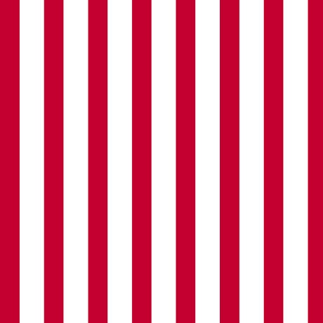 SALE Dots and Stripes and More Medium Stripe 28899 R Red White - QT Fabrics - Stripes Striped - Quilting Cotton Fabric