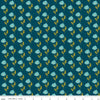 Feed My Soul Flowers C14552 Navy - Riley Blake Designs - Floral Flower - Quilting Cotton Fabric