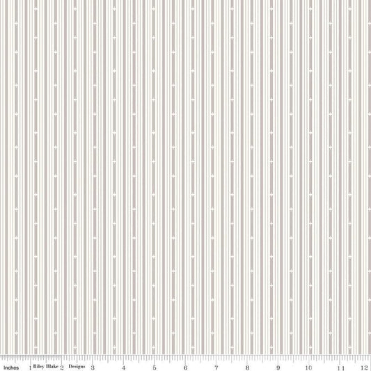 SALE Albion Stripes C14598 Cream - Riley Blake Designs - Stripe Striped - Quilting Cotton Fabric