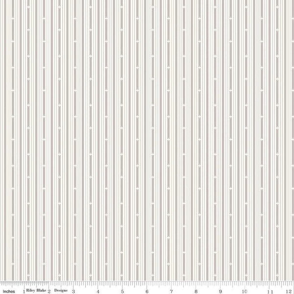 SALE Albion Stripes C14598 Cream by Riley Blake Designs - Stripe Striped - Quilting Cotton Fabric