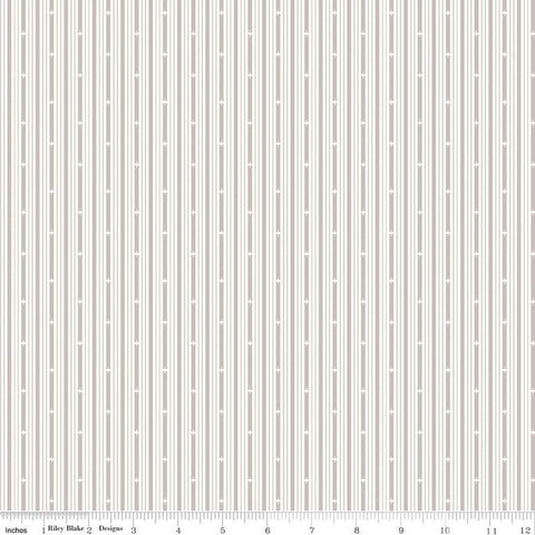 SALE Albion Stripes C14598 Cream by Riley Blake Designs - Stripe Striped - Quilting Cotton Fabric