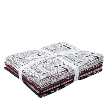 DEAL Coming Home Military Branches One-Yard Bundle 11-Piece - Riley Blake Designs -  Precut - Patriotic - Quilting Cotton Fabric