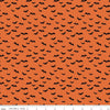 Sophisticated Halloween Bats C14625 Orange - Riley Blake Designs - Quilting Cotton Fabric