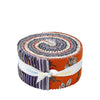 DEAL Sophisticated Halloween 2.5 Inch Rolie Polie Jelly Roll 40-Piece - Riley Blake - Precut  Bundle - Quilting Cotton Fabric