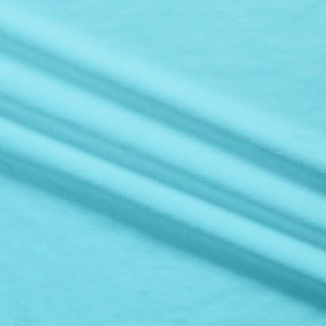 SALE Silky MINKY Solid 60" Wide Width 7580 Turquoise - QT Fabrics - Low Stretch Low Fluff - 100% Polyester