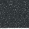 23" End of Bolt - SALE Blossom C715 Lead - Riley Blake Designs - Floral Tiny White Flowers - Quilting Cotton Fabric