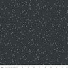 23" End of Bolt - SALE Blossom C715 Lead - Riley Blake Designs - Floral Tiny White Flowers - Quilting Cotton Fabric