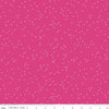 SALE Blossom C715 Hot Pink - Riley Blake Designs - Floral Flowers White Confetti Blossoms - Quilting Cotton Fabric