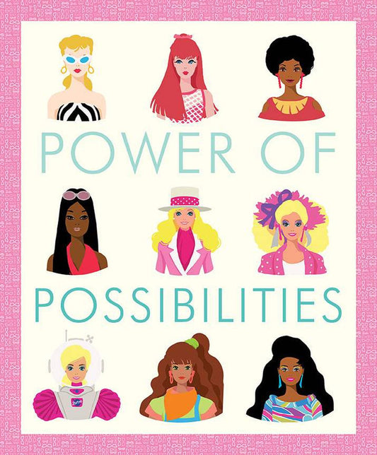 DEAL Barbie World Power of Possibilities Panel PD15026 - Official Licensed Product - DIGITALLY PRINTED - Quilting Cotton Fabric