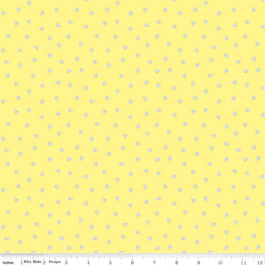 CLEARANCE Sunny Skies Seeds C14637 Sun - Riley Blake Designs - Sunflower Seeds - Quilting Cotton Fabric
