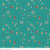 Little Witch Potions Light Teal Green Halloween Fabric - C14562 Riley Blake Quilting Cotton Fabric
