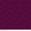 Little Witch Spider Dots Purple Halloween Fabric - C14566 Riley Blake Quilting Cotton Fabric