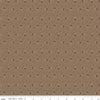 SALE Autumn Berries C14652 Chestnut - Riley Blake Designs - Lori Holt - Floral Flowers - Quilting Cotton Fabric