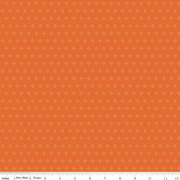 DEAL Autumn Stitch C14658 Autumn - Riley Blake Designs - Lori Holt - Geometric - Quilting Cotton Fabric