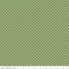 Fat Quarter End of Bolt - SALE Autumn PRINTED Gingham C14660 Basil by Riley Blake Designs - Lori Holt - Diagonal - Quilting Cotton Fabric