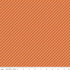 SALE Autumn PRINTED Gingham C14660 Pumpkin - Riley Blake Designs - Lori Holt - Diagonal - Quilting Cotton Fabric