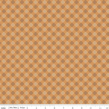 SALE Autumn Kerchief C14668 Cider - Riley Blake Designs - Lori Holt - Geometric Flowers - Quilting Cotton Fabric