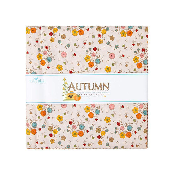 Autumn Layer Cake 10" Stacker Bundle - Riley Blake Designs - 42 piece Precut Pre cut - Lori Holt - Quilting Cotton Fabric