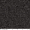 Dancing Daisies Wayward C14546 Carbon - Riley Blake Designs - Meandering Lines - Quilting Cotton Fabric