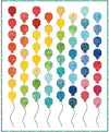 SALE Balloon Release Quilt PATTERN P177 - Jennifer Long - Riley Blake Designs - Instructions Only - 10" Stacker Friendly