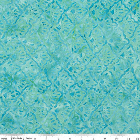 Batiks Expressions That Summer Feelin' BTHH1217 Poolside - Riley Blake Designs - Hand-Dyed Tjaps Print - Quilting Cotton