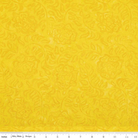 Batiks Expressions That Summer Feelin' BTHH1207 Sunflower - Riley Blake Designs - Hand-Dyed Tjaps Print - Quilting Cotton