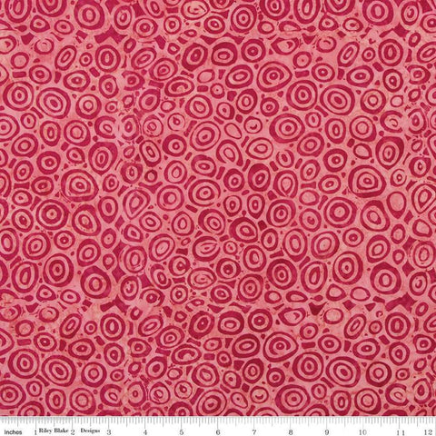 Batiks Expressions That Summer Feelin' BTHH1195 Rosette - Riley Blake Designs - Hand-Dyed Tjaps Print - Quilting Cotton