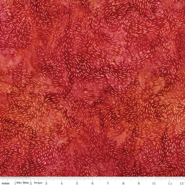 SALE Batiks Expressions That Summer Feelin' BTAP1201 First Love - Riley Blake Designs - Hand-Dyed Tjaps Print - Quilting Cotton Fabric