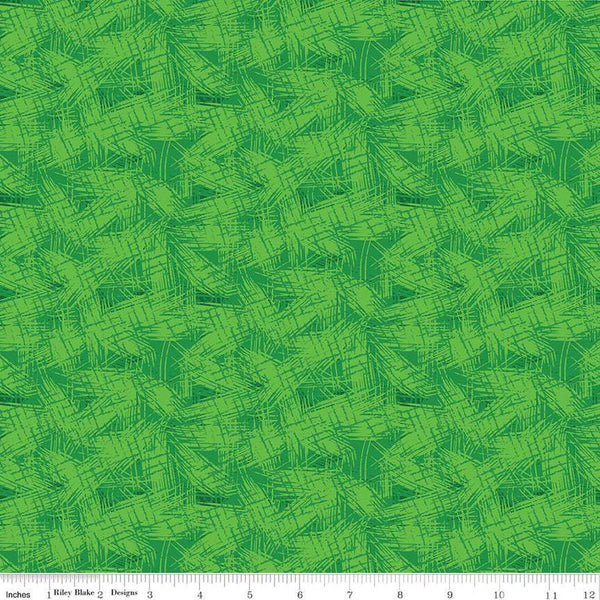 CLEARANCE Copacetic Fusion C14686 Apple by Riley Blake Designs - Tone-on-Tone Sketched Lines - Quilting Cotton Fabric