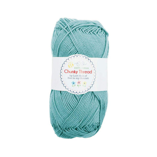 DEAL Lori Holt Chunky Thread STCT-32993 Raindrop - Riley Blake - 100% Cotton Sport Weight Yarn - 50 Grams - Approx 140 Yards or 128 Meters