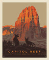 SALE National Parks Capitol Reef Poster Panel PD15092 - Riley Blake - DIGITALLY Printed Utah - Quilting Cotton Fabric