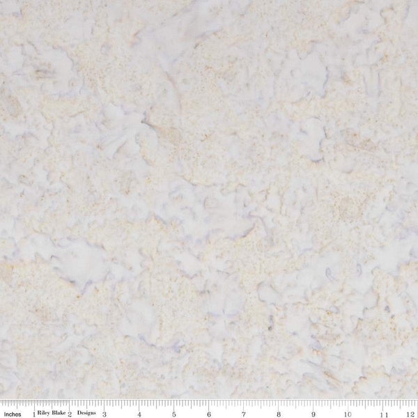 2 yard 13 inch End of Bolt - SALE Batiks Expressions WIDE BACK BTWB198 Cloud - Riley Blake - 107/108" Wide  - Quilting Cotton Fabric