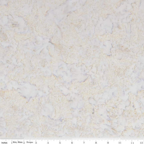 2 yard 13 inch End of Bolt - SALE Batiks Expressions WIDE BACK BTWB198 Cloud - Riley Blake - 107/108" Wide  - Quilting Cotton Fabric