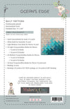 SALE Ocean's Edge Quilt PATTERN P100 - Jennifer Long - Riley Blake Designs - INSTRUCTIONS Only - Piecing Intermediate